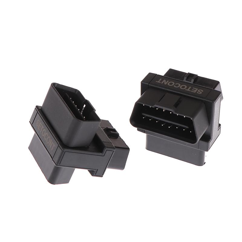 Obdii Cable Converter 16 Pin Male To 2 Female Obd2 Adapter For Diagnostic Extender