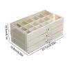 Rock Collection Display Case Crystal Storage And Travel Case 54-Grid Storage Organizer For Fossils Rocks Miniatures Shells
