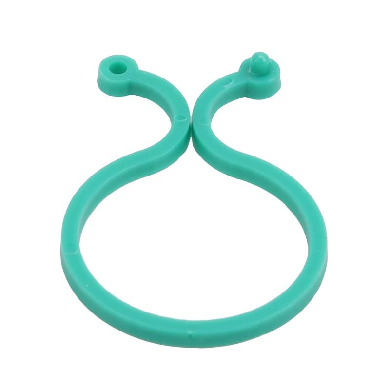 

50/100 шт. держатель для садовых растений, решетчатые зажимы для виноградной лозы, новый томат, выращивание, вертикальная подставка для садовых растений 100pcs