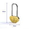 Sale Padlock Love Lock Wishing Lock Engraved Double Heart Valentines Anniversary Day Gifts