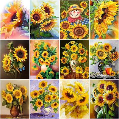 5D DIY Diamant Malerei Sonnenblume Strass Bild Diamant Stickerei Blume Kreuzstich Mosaik Home Decor Geschenk