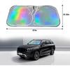 Shade for Car Windshield, Foldable Reflective Front Window 60*95 Mm