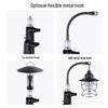 NuFeng Outdoor Camping Foldable Aluminum Light Stand with Tripod