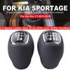 Pro Kia Sportage 2011-2015 RIO VELOSTER Nová PU Kůže 5/6 rychlostní Manuální Převodovka Řadicí Páka MT 43711 3W400HU