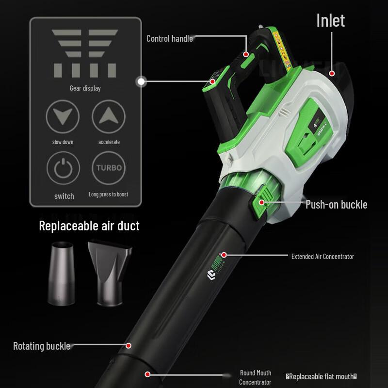LiChen SF8A516-C Cordless Backpack Blower CN plug (adapter included)