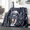 1Pc Starry Night Fashion Blanket Soft Throw Blanket For Home Bedroom Bed Sofa Travel Office Solid Christmas Blanket