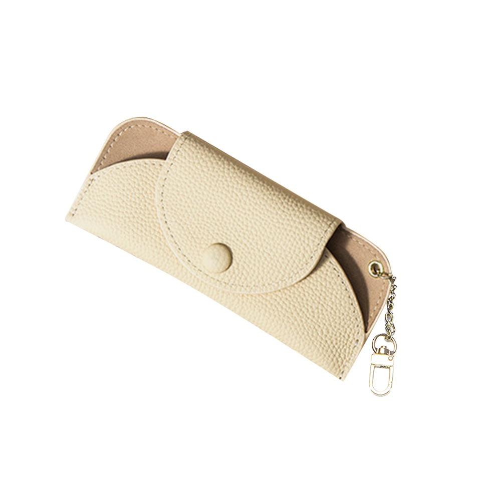

PU Leather Glasses Case Soft Sunglasses Storage Box New Eyewear Holder Travel жовтий