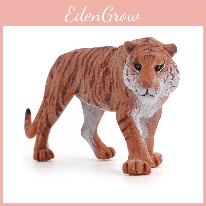 Pvc Tiger Model Static Collectible For Kids Educational Display