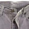Levi's 90s Made in the USA Black Denim Yarn Dyed Denim pants W28 jeans Women Used
