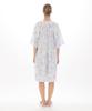 Narue Nightshirt Floral Free Size 60/Lawn Dress, Women's, White,