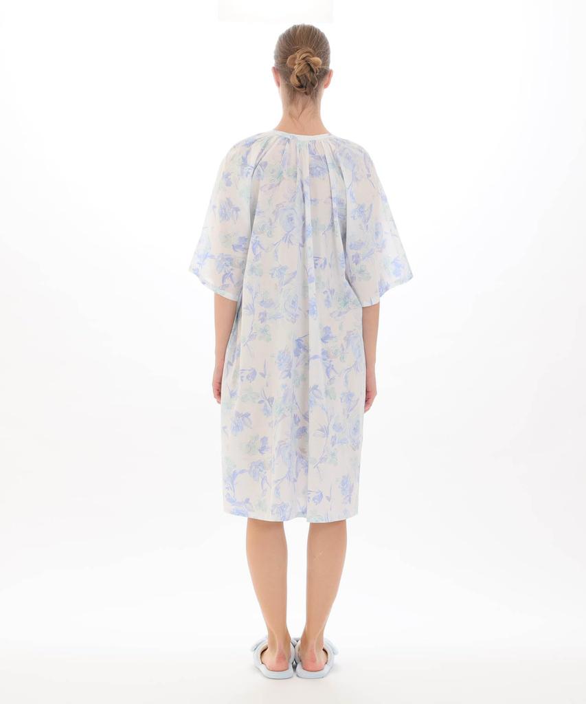 Narue Nightshirt Floral Free Size 60/Lawn Dress, Women's, White,