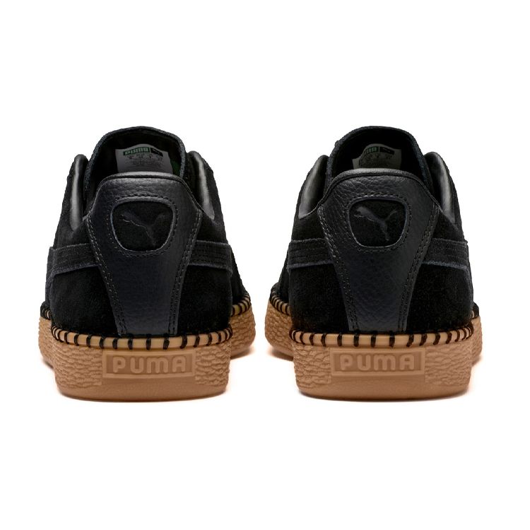 Puma Suede Classic Blanket Stitch Unisex Black 368903-02