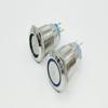 Waterproof 19mm 12v Car Dash Metal Momentary Engine Push Button Led