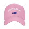 Baseball Cap Australia EST Independence Day Wild Sun Shade Peaked Adjustable Outdoor Caps