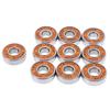 10 Pcs Stainless Bearings Performance Roller Skate Scooter Skateboard Wheel