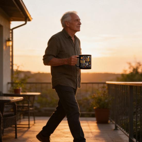 Mechaniker Werkzeugkasten Kaffeetasse Stilvolle Keramik Werkzeugkasten Tasse 11oz Werkzeug-Themen Geschenk für Mechaniker Papa Ehemann