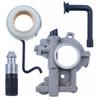 Replacement Worm Gear Kit for Oil Pump For SL MS650 MS660 066 064AV Fits 1122 640 3205 4 Piece Chainsaw Accessory