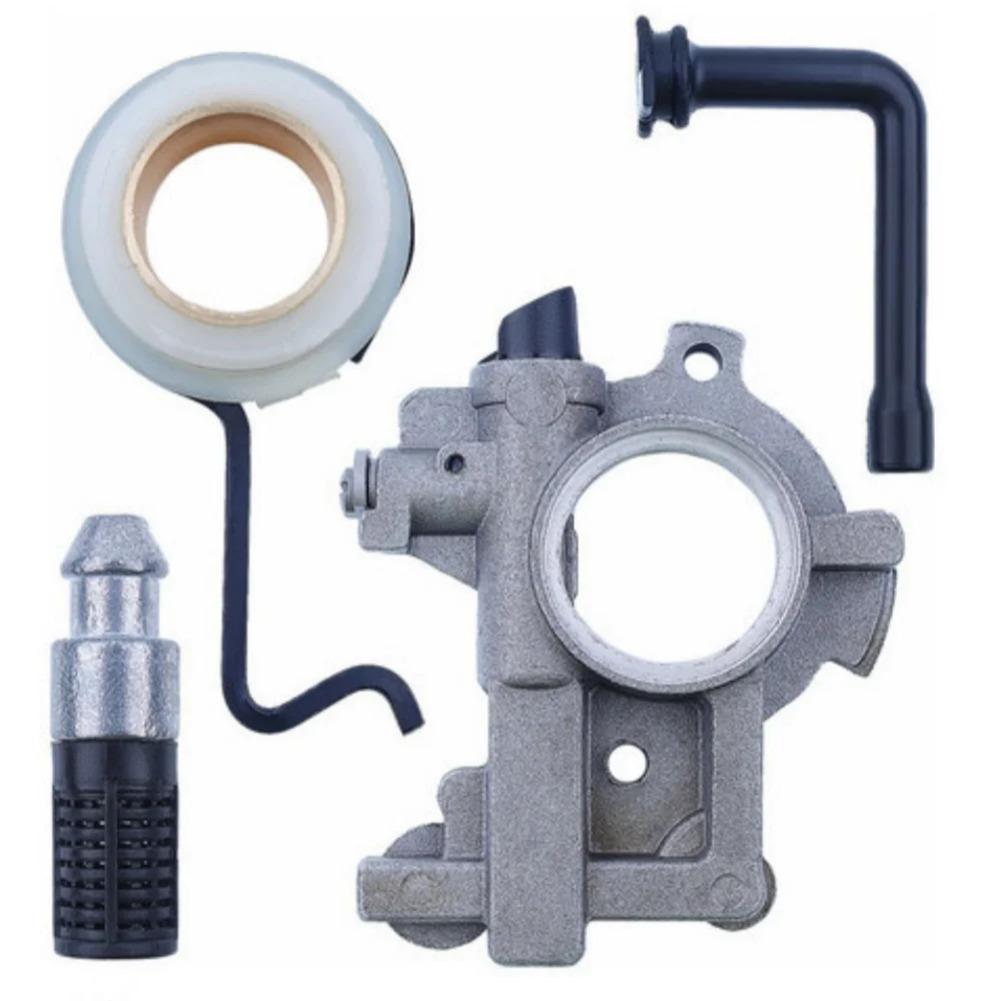 Replacement Worm Gear Kit for Oil Pump For SL MS650 MS660 066 064AV Fits 1122 640 3205 4 Piece Chainsaw Accessory