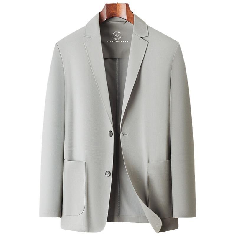 Blazer simple business top trendy spring and summer new style men's casual single suit men's clothing