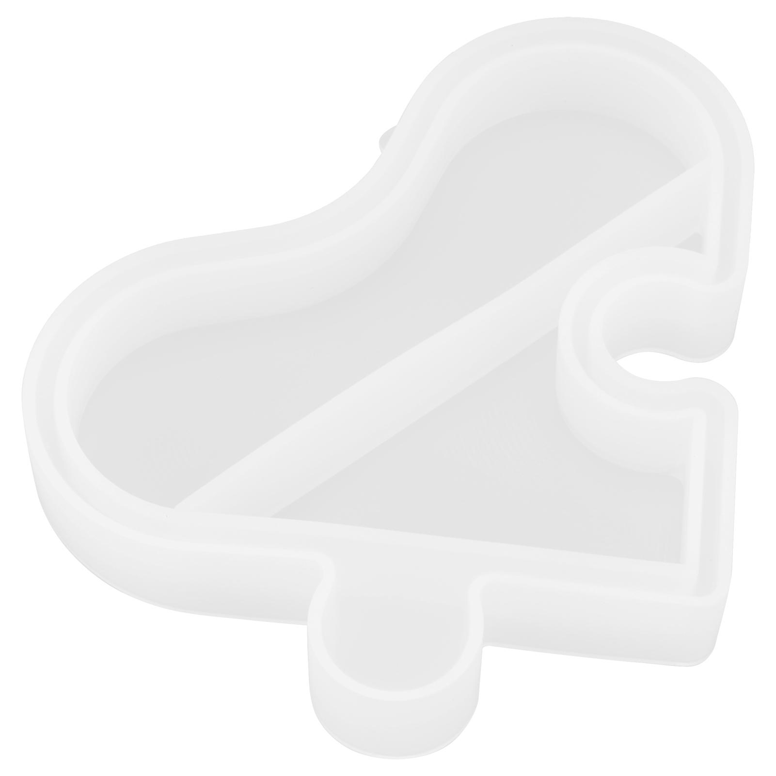 

DIY Silicone Mold Love Heart Platter Storage Box Mirror Manual Setting Jewelry Box for Storage Jewelry Gift