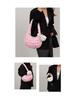 Trendy Pleated Cloud Handbag: Chic, Mini, Versatile Accessory Bag in Fashionable Korean Style