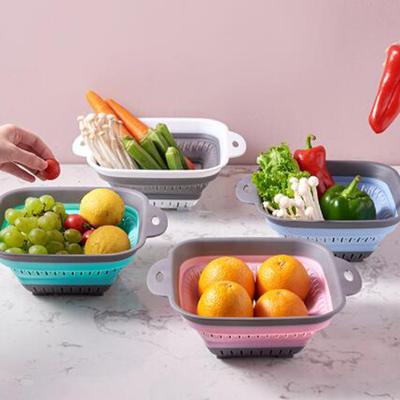 Creative Drain Basket General Fruit and Vegetable Basket Shelf Strainer Sink Kitchen Leftover Sink Multifunctional Drain Baskets