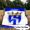 Custom Name Hilal FC Crest Blanket  Ideal Bedding Blanket Perfect for Travel, Camping, Living Rooms, Offices, Sofas, Fan Christmas gift