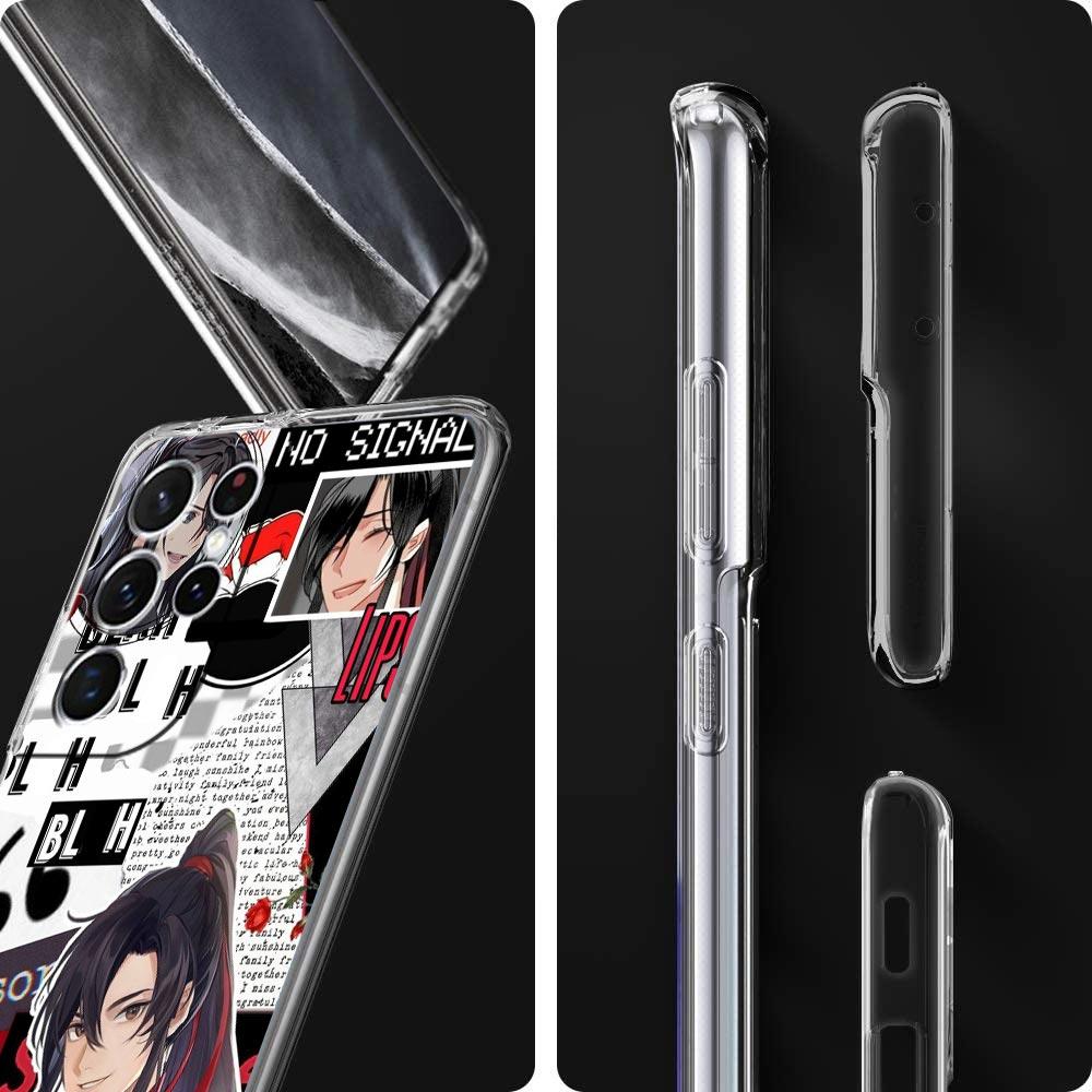 Husa de telefon Anime Mo Dao Zu Shi pentru Samsung Galaxy S22 5G S20 Ultra S21 FE 5G S10E S9 S8 S10 Plus Note 20 10 Husa transparenta moale