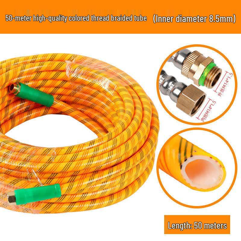 Jundingying 50m Braided High-Pressure Hose (8.5mm ID)