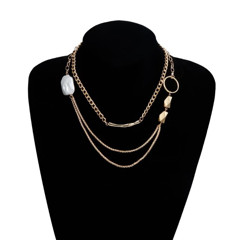 Stylish Layering Collarbone Necklace Short Length Clavicle Chain Lightweight Alloy Jewelry Birthday Gift For Her
