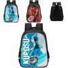 Beyblade X Kids Backpack Durable Oxford Fabric With Ergonomic Design For Students