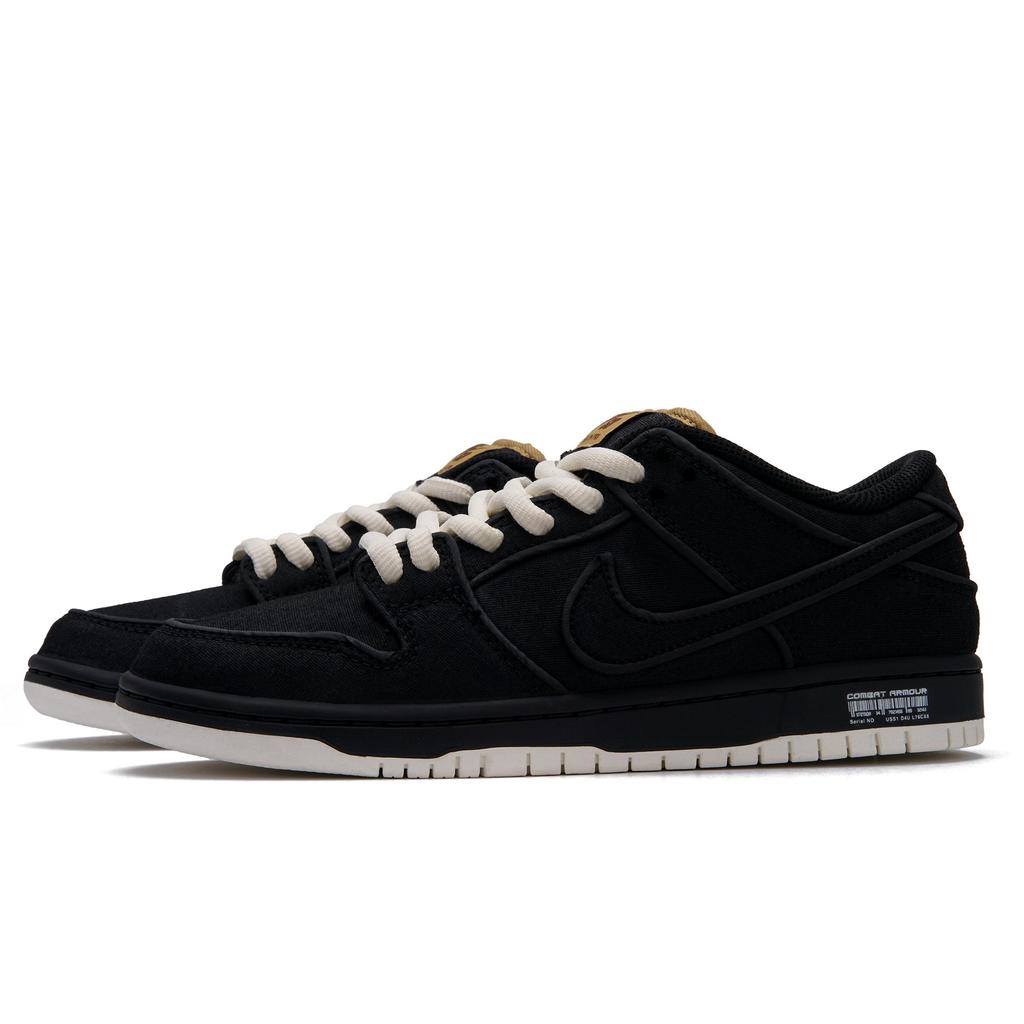 Nike Dunk SB Slip Resistant Cushioning Abrasion Resistant Low top Skateboard Shoes Unisex Black FN5880-001(Team734-2.0)