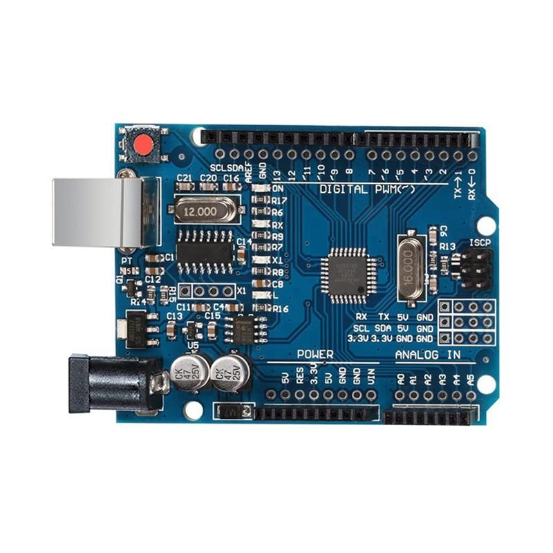 2025 New UNO R3 Motherboard MCU Development Board Module With USB Cable And 2.54Mm Straight Pin Header