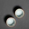 120ml Kiln Change Ceramic Tea Cup Relief Vintage Kung Fu Tea Set