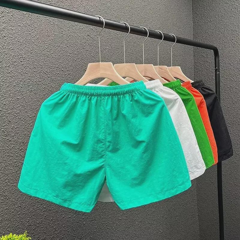 2024 Herren Slim Fit Dreiviertel Casual Solid Color Shorts – Modisch und Sportlich