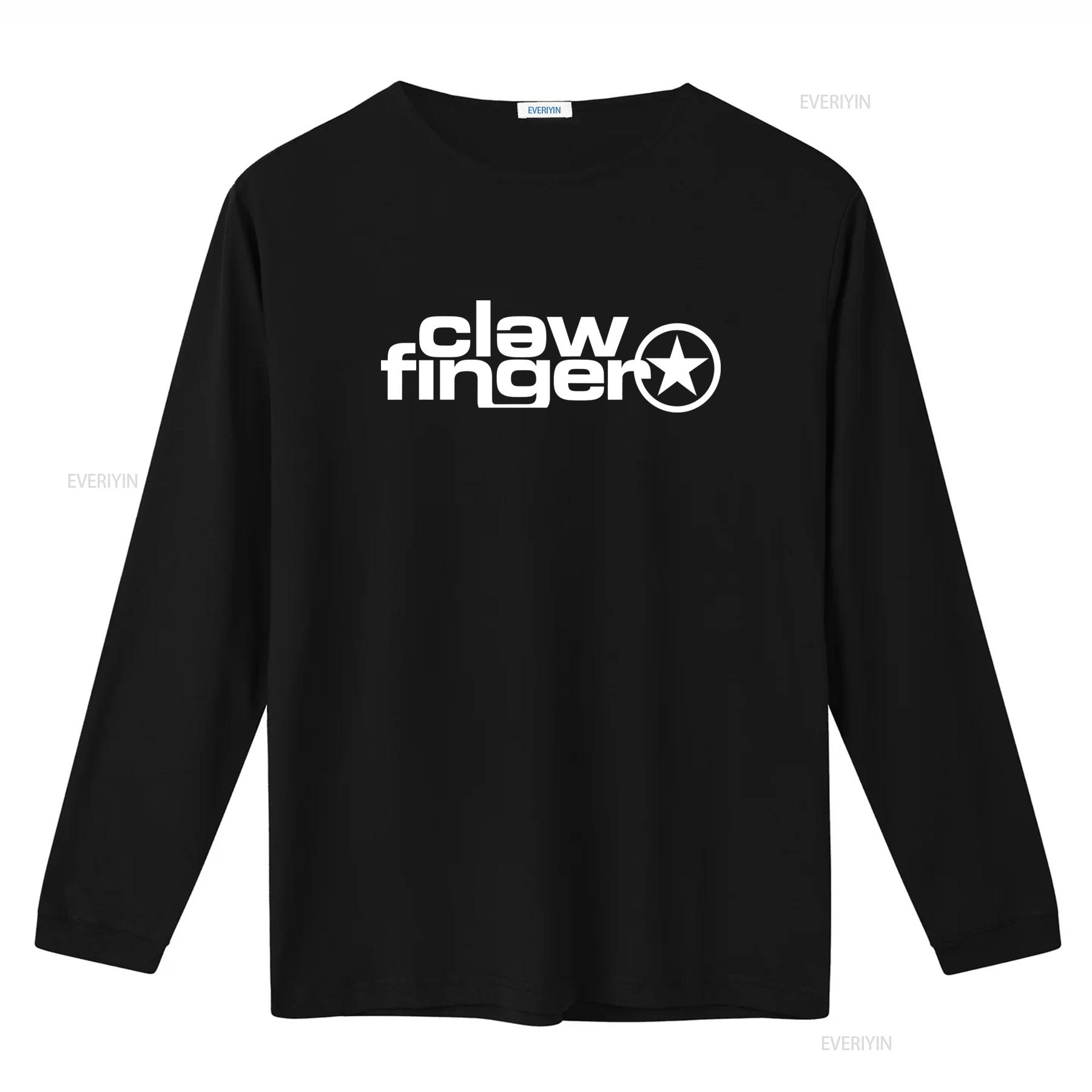 

CLAWFINGER T SHIRT for Sizes S M L XL XXL 3XL 4XL Available in Black White vintage Washed graphic Top For Everyday Wear fashion L