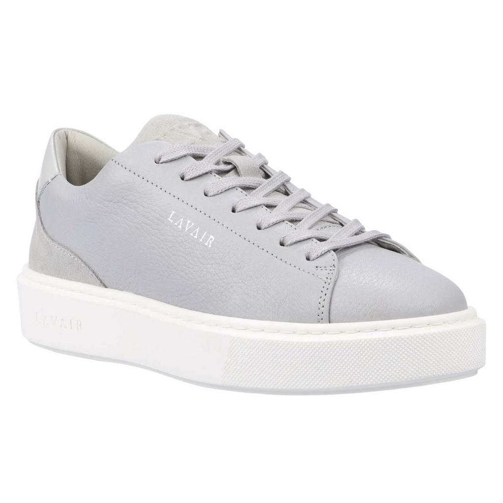Lavair Mens Luna Logo Leather Trainers