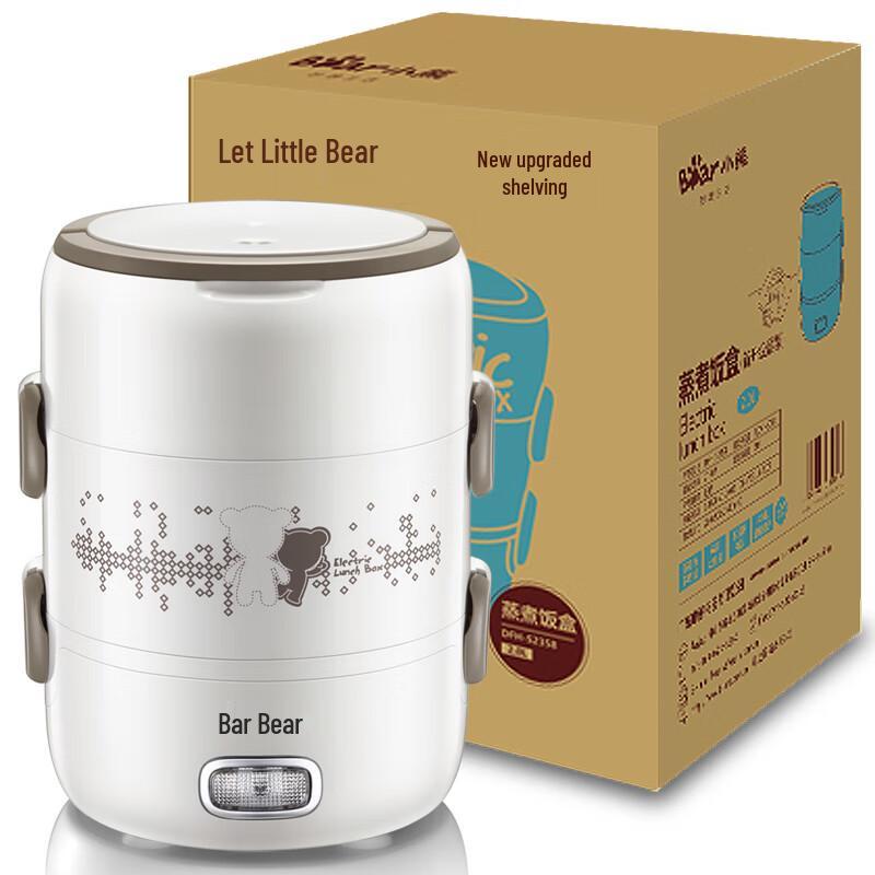 Bear DFH-S2358 Electric Lunch Box CN plug (adapter included)