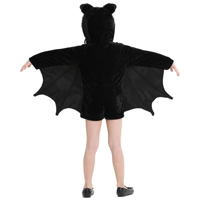 Girls' Bat Halloween Cosplay Costume for Stage Performance & Masquerade Party