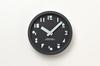 Lemnos Analog Wall Clock, M,S,S. Black, SYO25-10 BK