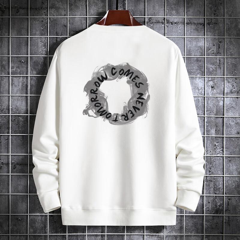 GENIOLAMODE Men's Chinese Style Loose Fit Crew Neck Pullover