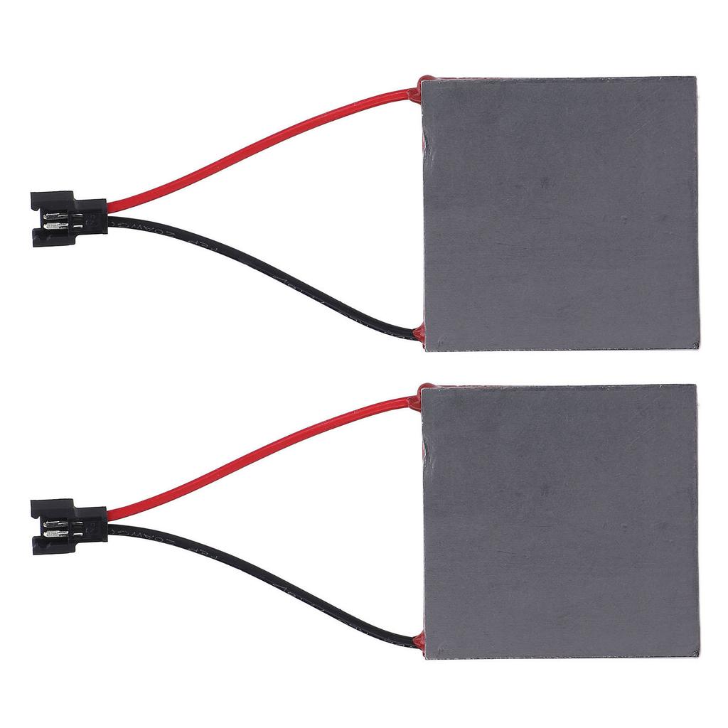 2Pcs Fireplace Fan Power Generation Sheet Heat Powered Wood Stove Fan Replacement Repair 227℃ Heat R