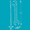 Hazet 440-13 Open End Wrenches