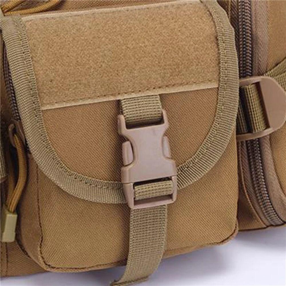 Oxford Cloth Waist Fanny Pack Large Capacity Running Sports Belt Bag Climbing Belt Bag Cycling