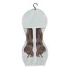 Non-woven Fabric Wig Storage Bag with Hanger Hair Extension Accessories Holder Portable Travel Dust-proof Zipper Wig Organizer Pouch