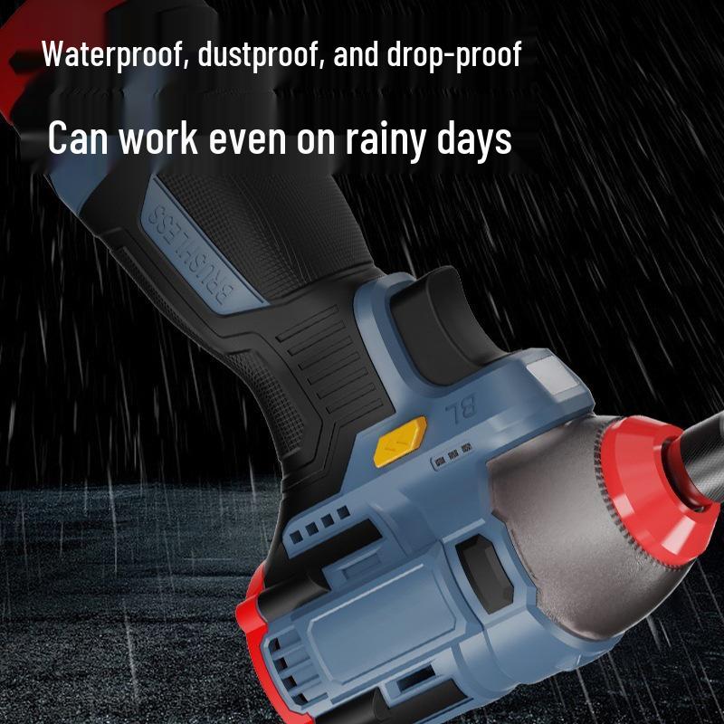 High-Power Brushless Impact Drill & Electric Screwdriver - Multi-functional for Drilling & Repair Tasks