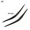 Carbon Fiber Glass Headlight Eyebrows Eyelid Sticker for BMW 2 series coupe 2014 -  F22 F23 218i 220i 228i M235i F87 M2 2Pcs