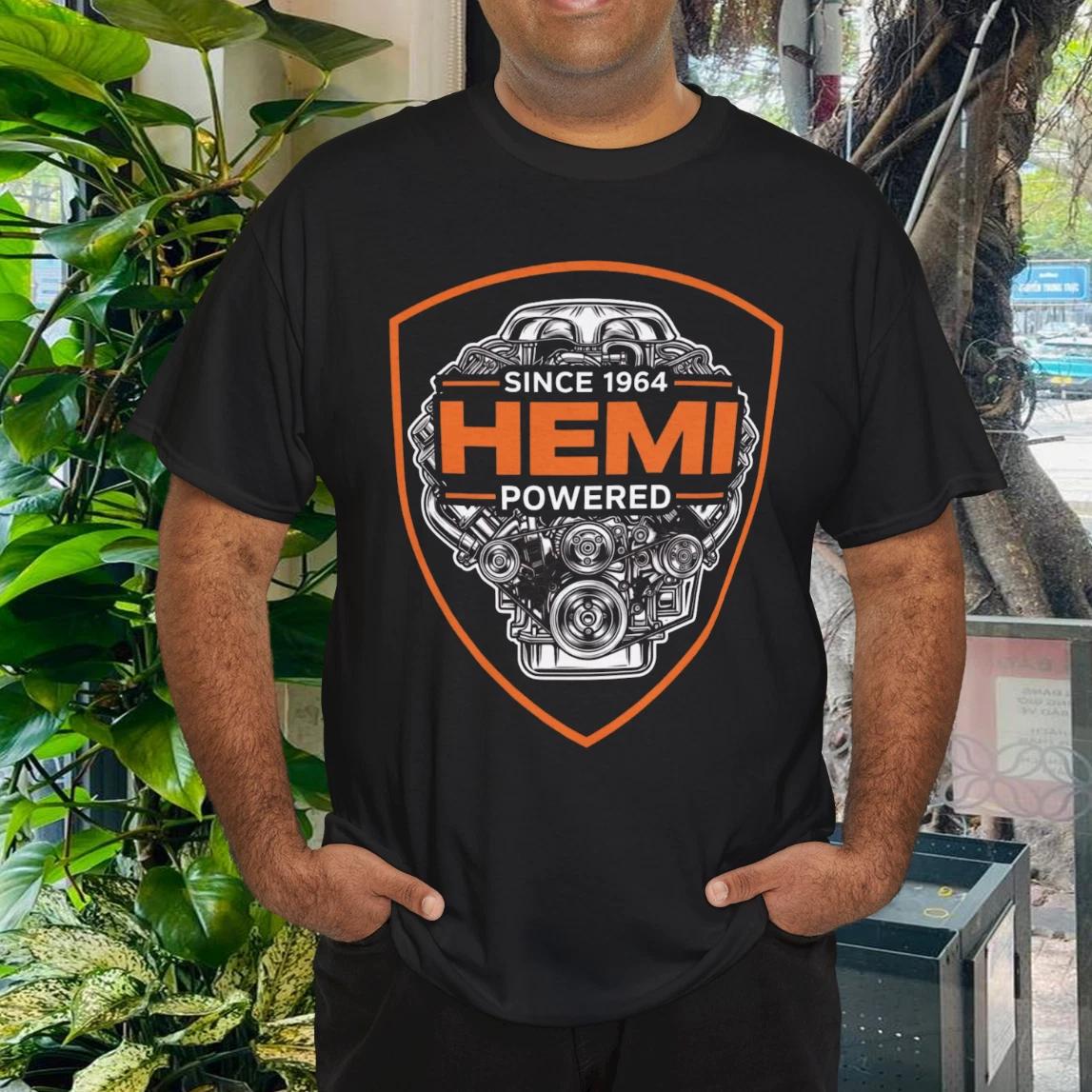Футболка с двигателем Hemi от Mopar, официально лицензированный продукт XL