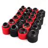 35mm 38mm 42mm 45mm 48mm Bogen Winkel Hals Schaumstoff Luftfilter Schwamm Reiniger Moped Roller Dirt Pit Bike Motorrad ROT Kayo BSE