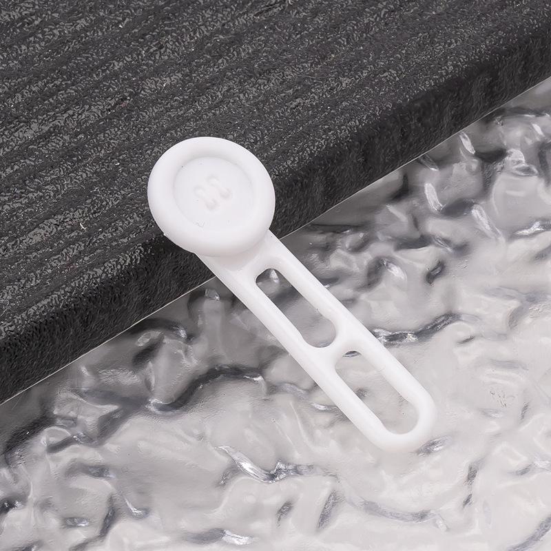 2/1pc Button Extender for Pants, Adjustable Waist Button, Retractable Waistband Expander, No Sew Buttons